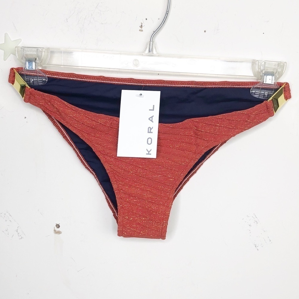 KORAL by LLana Kugel Orange bikini bottom